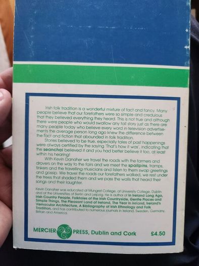 That's How It Was'. By Kevin Danaher. First Edition Paperback In Good Condition.
