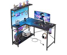 L Shape Gaming Desk