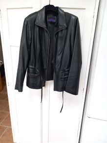 Leather Jacket Wallace Sacks Black 14