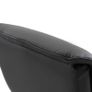 Executive Office Chair Recliner PU Leather w/ Footrest Black Image 6