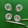 4 Waterford Crystal small sherry glasses Image 3
