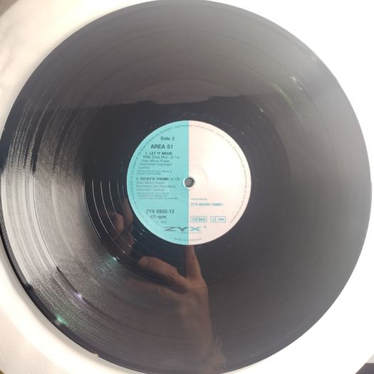 Area 51 - Let It Move You - Zyx Music - Quality German Pressing! Legendary Vocal Piano Trance Beast!!