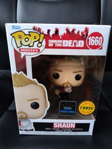 Funko Pop! Shaun of the Dead Shaun Bloody Exclusive Limited Chase Figure