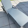 Rattan sun lounger Image 2