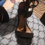 black suede sandals from h&m Image 3