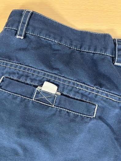 Vintage Quiksilver Surfwear Cargo Jean Shorts Mens Large Blue - Y2K