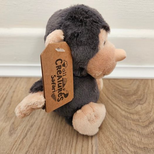 Super soft sensory plush Monkey toy All Creatures Safari new