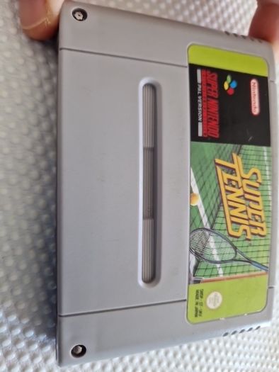 Super Tennis Snes Super Nintendo Arcade Retro Games Original