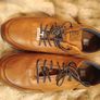 Brand New Bugatti Mens Tan Leather Trainers Shoes Image 2