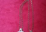 9ct Yellow Gold 375 Natural Diamond Cross Pendant on a 9ct Yellow Gold 375 Chain Necklaces  3,4g