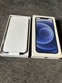 iPhone 12, in box with charger