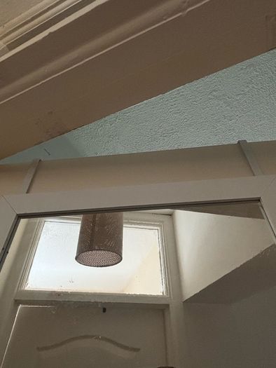 Over door mirror