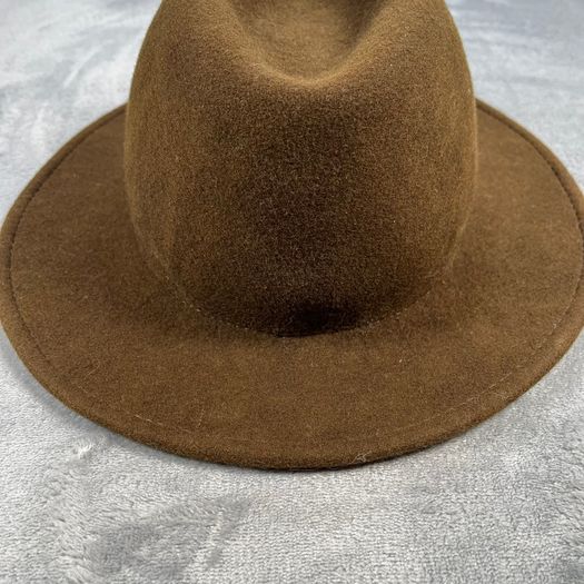 Aurega Fine Felt 100% Wool Hat - Fedora Shape - Crushable Water Repellent -