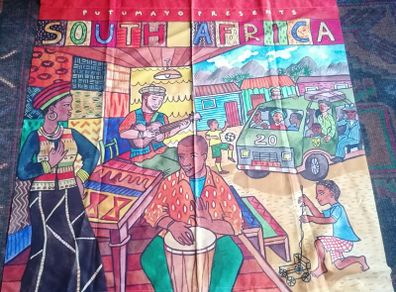 Putumayo presents South Africa Fabric Banner