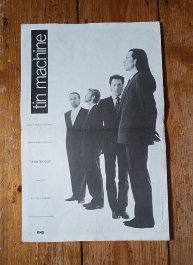 David Bowie / Tin Machine. 1989 Tour Programme.