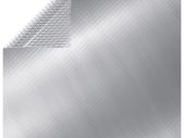 Floating Rectangular PE Solar Pool Film 10x5 m Silver