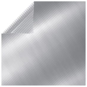 Floating Rectangular PE Solar Pool Film 8x5 m Silver