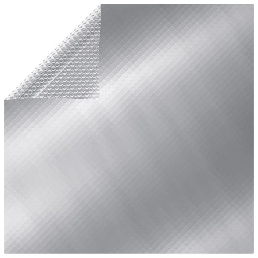 Rectangular Pool Cover 1200x600 cm PE Silver