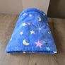 Large Guinea pig tunnel wired - blue moons and stars Image 3