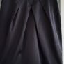 COAST Black Hi-Shine  A-Line skirt with belt loops Sz 14 Image 2