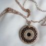 Absolute Jewellery Gold Plated Unique Pendant and Chain Image 6