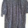 Fransa Top Navy with White Polka dots Image 3