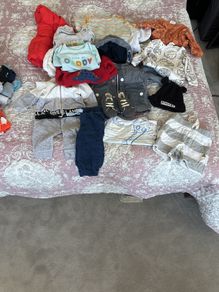 Baby boys bundle 3-6 months grobag jackets outfits