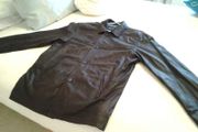 Pino &amp; Pelle Men's Real Leather Jacket - Size 56