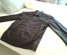 Pino & Pelle Men's Real Leather Jacket - Size 56