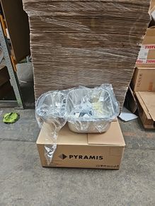 pyramis undermount sink, new