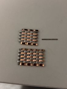 Longines Rose Gold La Grand Classique links and pins