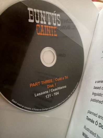 BUNTUS CAINTE, Parts 1,2,3 plus DVDs for each book, Brand new