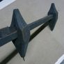 Old wooden user made wheelwright's circular scribe Image 5