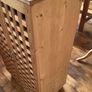 Latticed wooden Storage cabinet Image 4