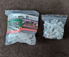 44 Christmas Light Gutter Clips /  Hooks