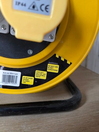 25M Cable Reel, 110V Heavy Duty