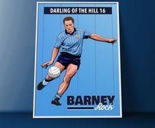 Barney Rock Dublin GAA Art Prints (A3 Size)
