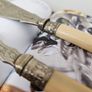 Late 1800s Antique Victorian Fish Servers Silver Plated Service set Image 7