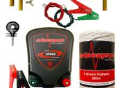 ShockRite SRB60 0.6J Battery Electric Fence Energiser Starter Kit/Bundle