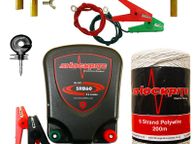 main image for ad ShockRite SRB60 0.6J Battery Electric Fence Energiser Starter Kit/Bundle