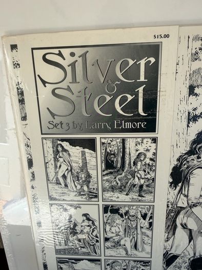 Larry Elmore - Silver Steel. Portfolio. 1990's.