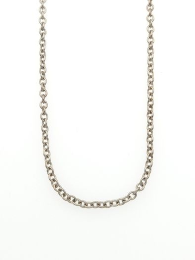 Vintage 925 Sterling Silver Short-Medium Belcher Chain