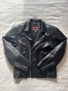 Men's Leather Biker Jacket