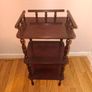 Mahogany Telephone Stand Table 3 tier Image 2