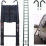 Brand New Telescopic Aluminium Foldable Portable DIY Ladder Image 4