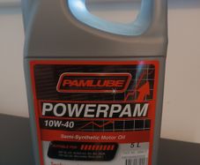 Semi-synthetic motor oil