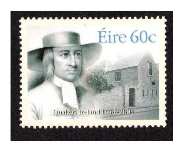 2004 Ireland 350th Anniversary of Quakers in Ireland Commemorative Stamp Mint Never Hinged (MNH)