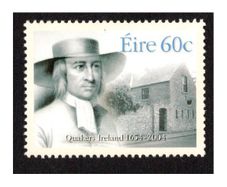 2004 Ireland 350th Anniversary of Quakers in Ireland Commemorative Stamp Mint Never Hinged (MNH)