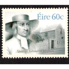 2004 Ireland 350th Anniversary of Quakers in Ireland Commemorative Stamp Mint Never Hinged (MNH)