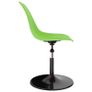 Swivel Dining Chairs 4 pcs Green PP Image 4